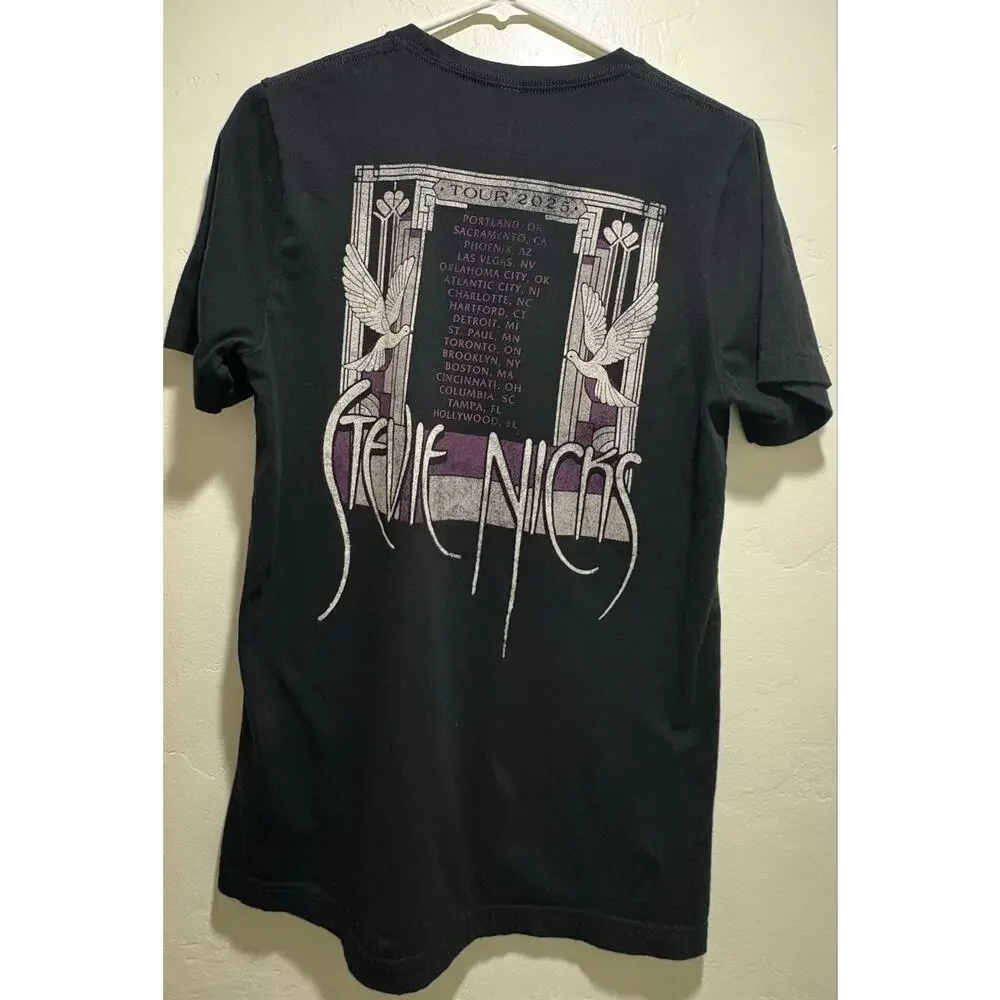 Stevie Nicks 2025 Tour Dancing Doves T-Shirt Size M Unisex